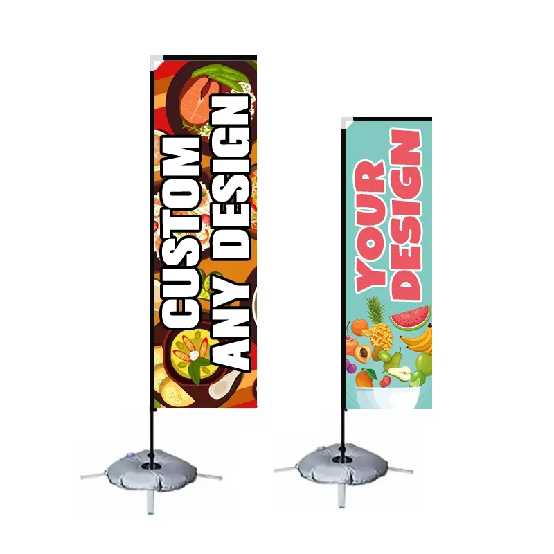 Cum susțin steagurile Rectangle Beach vizibilitatea mărcii în aer liber pe piețele locale?